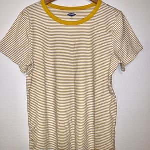 3 for $12🛍 Old Navy | Slim Fit Striped Tee | XL